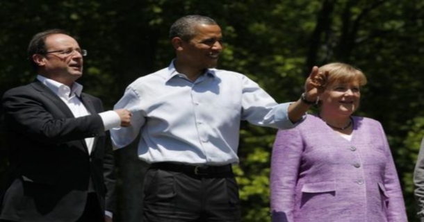 USA: Au G8, Hollande et Obama font croissance commune